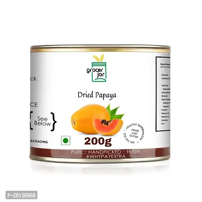 GROCER JAR DRIED PAPAYA 200G