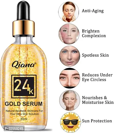 Gold Serum With Dark Spot Remover Serum Night Face Serum Luxury