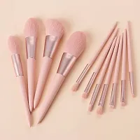 Makeup Brush Set 11 Pcs Premium Cosmetic Brush for Foundation Blush Concealer Blush Makeup Brushes with PU Bag-thumb1