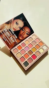 Makeup Book Kit | Eyeshadow (Glitter and matte) Highlighter Blush Contour Lip Eyebrow Palette-thumb3