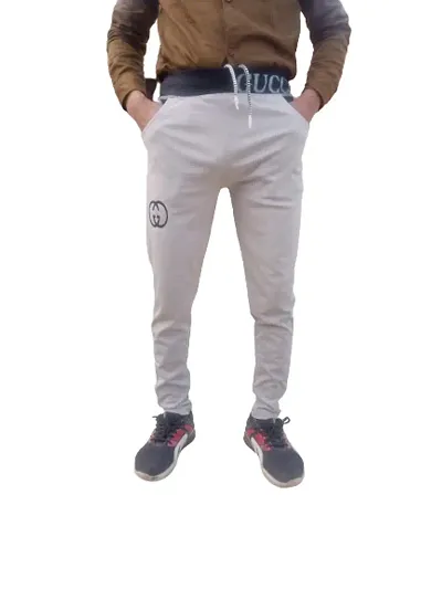 Classic Solid Track Pants for Men