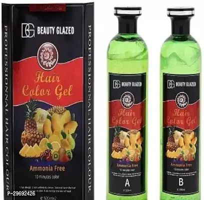 Natural Black Color Dye for Hair Care, 500ml, Combo