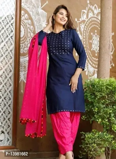 Classic Rayon Embroidered Kurti for Womens