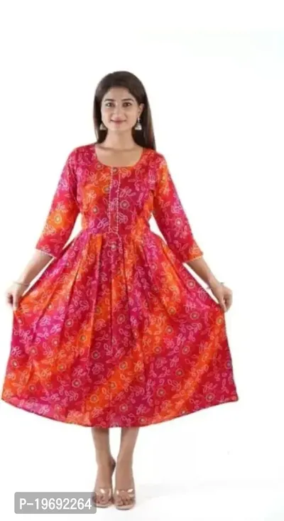 Fancy Rayon Kurti for Women-thumb0