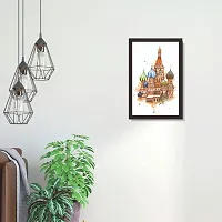 Mad Masters St Basil's Cathedral, Moscow, Russia, 1 Piece Wooden Framed Painting |Wall Art | Home D?cor | Painting Art | Unique Design | Attractive Frames-thumb3