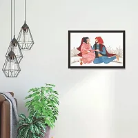 Mad Masters Mughal Art 1 Piece Wooden Framed Painting |Wall Art | Home D?cor | Painting Art | Unique Design | Attractive Frames-thumb3