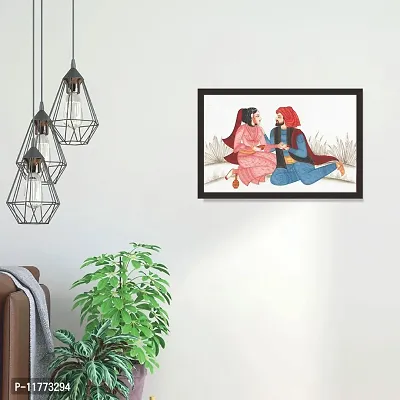 Mad Masters Mughal Art 1 Piece Wooden Framed Painting |Wall Art | Home D?cor | Painting Art | Unique Design | Attractive Frames-thumb4