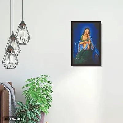 Mad Masters Radha Art 1 Piece Wooden Framed Painting |Wall Art | Home D?cor | Painting Art | Unique Design | Attractive Frames-thumb4