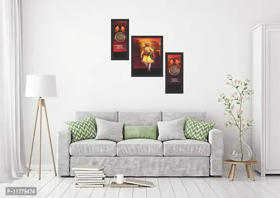 Mad Masters Wall Art Painting Set of 3 for Living Room-thumb2