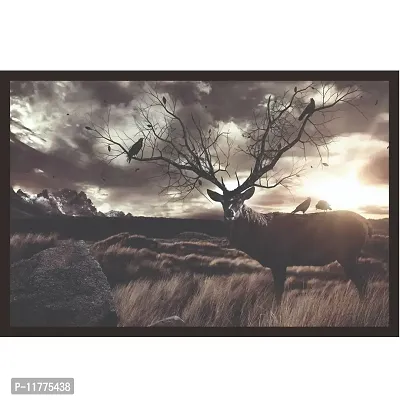 Mad Masters Deer Wall Art Paintings-thumb0