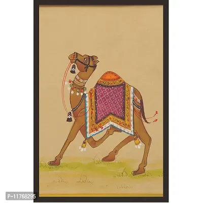 Mad Masters Traditional Rajasthani Painting with Frame (18 x 12) inches-thumb0