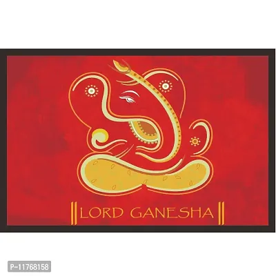Mad Masters Lord Ganesha Framed Painting for Home Decor