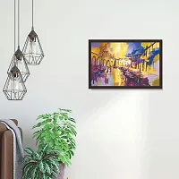 Mad Masters Venice 1 Piece Wooden Framed Painting |Wall Art | Home D?cor | Painting Art | Unique Design | Attractive Frames-thumb3