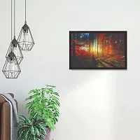 Mad Masters Good Morning Sunshine 1 Piece Wooden Framed Painting |Wall Art | Home D?cor | Painting Art | Unique Design | Attractive Frames-thumb3