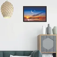 Mad Masters Sunset with 3 Moon Abstract Painting 1 Piece Wooden Framed Painting |Wall Art | Home D?cor | Painting Art | Unique Design | Attractive Frames-thumb4