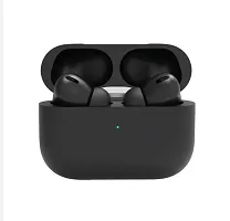 Gagandeep BT Wireless Earbuds Bluetooth Headphones with Charging Case Cancelling 3D Stereo Headsets Built in Mic in Earpods Earbuds IPX5 Waterproof Air Buds for iPhone/Android/ AIRBUDS pro- black-thumb2