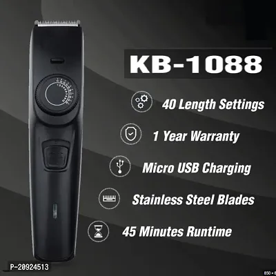 Original KB 1088 Hair trimmer for men Clipper Shaver Rechargeable Hair Machine adjustable for men-thumb4