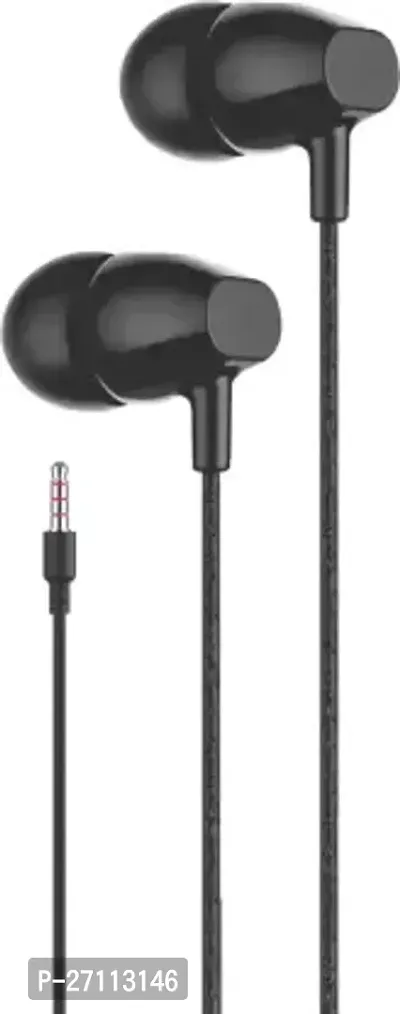 Stylish G-Charge G-8+ Stereo Music Wired In Ear Earphones Street Beats Black