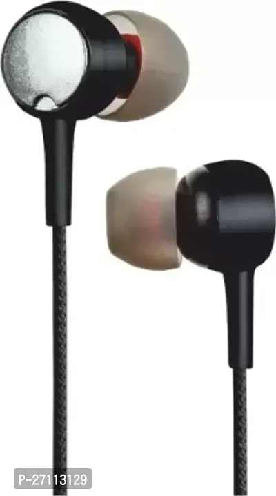 Stylish Stereo G-14 Earphone Built In Mic With Answer Call Wired Headset Black, In The Ear