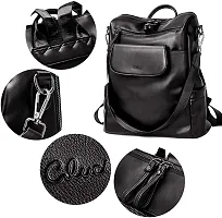Women High Qulity PU Lather Multipurpose Backpack Handbag Purse, Travel Backpack Shoulder Bag for Ladies and Girls-BP1045-thumb4