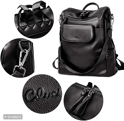 Women High Qulity PU Lather Multipurpose Backpack Handbag Purse, Travel Backpack Shoulder Bag for Ladies and Girls-BP1045-thumb5