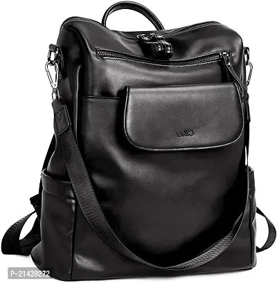 Women High Qulity PU Lather Multipurpose Backpack Handbag Purse, Travel Backpack Shoulder Bag for Ladies and Girls-BP1045-thumb2