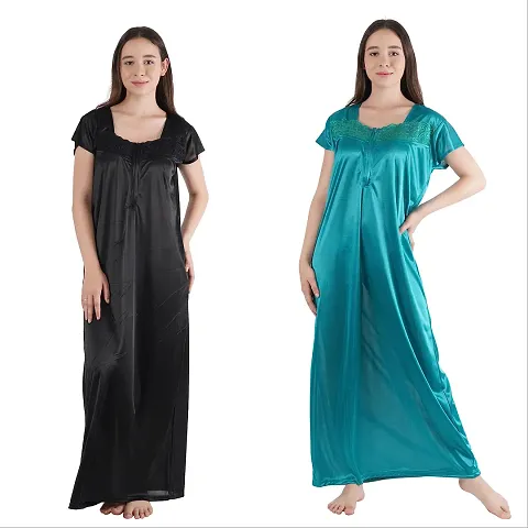 New In satin nighties & nightdresses Women's Nightwear 