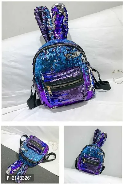 Buy Women High Qulity Sequance Multipurpose Backpack Handbag Purse, Travel  Backpack Shoulder Bag for Ladies and Girls-BP1032 Online In India At  Discounted Prices