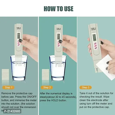 Dalkin Water TDS Meter RO Water Tester LCD Digital Measuring Waters Pollutant Testers With Carry Case Water Purifier Accessories-thumb2