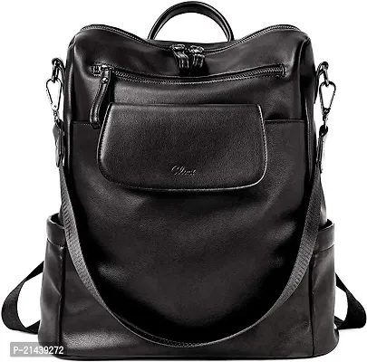 Women High Qulity PU Lather Multipurpose Backpack Handbag Purse, Travel Backpack Shoulder Bag for Ladies and Girls-BP1045-thumb0