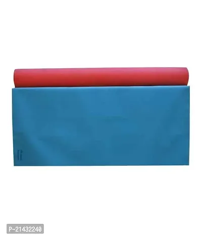 Dreamz Rubber Sheet/Makintosh Sheet/Mattress Protector for Hospital Bed or Baby Bed and Beds Red and Blue (Small Size (1 Meter / 3.3 Feet X 3 Feet))-thumb3
