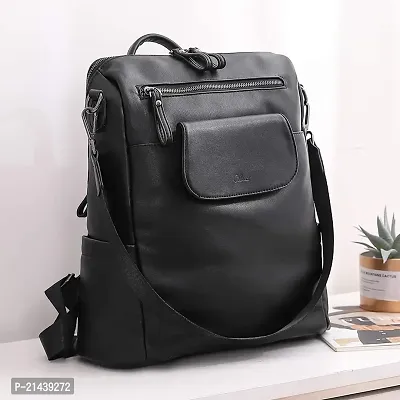 Women High Qulity PU Lather Multipurpose Backpack Handbag Purse, Travel Backpack Shoulder Bag for Ladies and Girls-BP1045-thumb3
