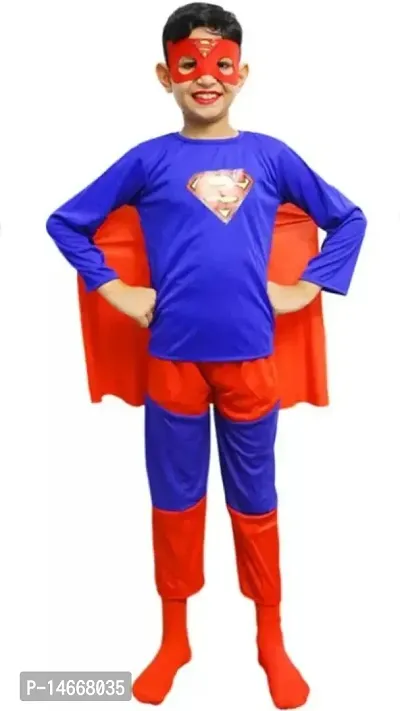 Superman Cosplay Costume for Children Clothing Sets Superman Suit