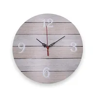 Wooden Wall Clock Antique Style Art Unique Decorative - 11.75 inch-thumb3