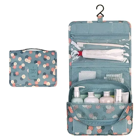 Sterling Hanging Travel Toiletry Kit Bag Cosmetic Organizer Pouch for Women and Girls Waterproof Travelling Storage