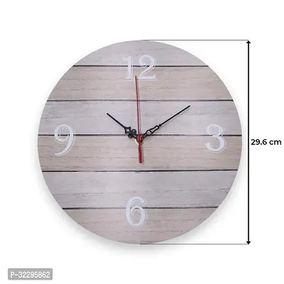 Wooden Wall Clock Antique Style Art Unique Decorative - 11.75 inch-thumb5