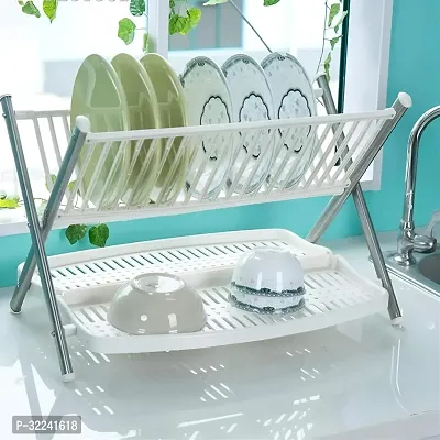 Useful 2 Shelves Kitchen Rack for Utensil