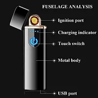 Smart Fingerprint Sensor Smoking Lighter-thumb2