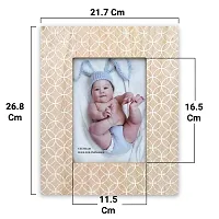 Sterling Photo Frame With Stand Perfect for Family Office Table Decorations (16.6 x 11.6 cm)-thumb3