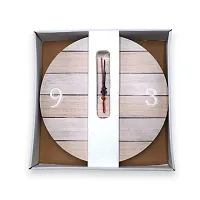 Wooden Analog Wall Clock 11.75 Inch-thumb4