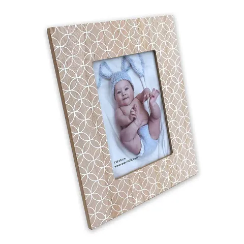 Sterling Photo Frame With Stand Perfect for Family Office Table Decorations (16.6 x 11.6 cm)