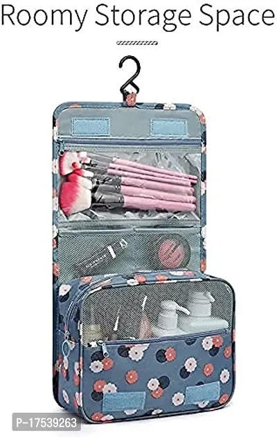 Sterling Hanging Travel Toiletry Kit Bag Cosmetic Organizer Pouch for Women and Girls Waterproof Travelling Storage-thumb5