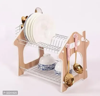 Useful 2 Shelves Kitchen Rack for Utensil