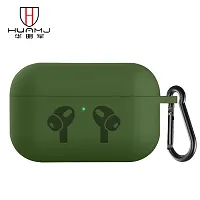 Soft Silicone Case , AirPods Pro Case Cover-green-thumb3