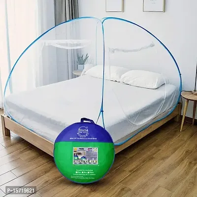 STORIA Mosquito Net for Single Bed Machardani, Folding Mosquito net for Single Bed-thumb2