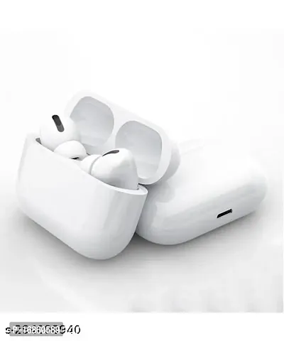 Airpod Pro  with Wireless Charging Case - White-thumb3