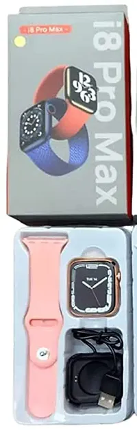 i8 pro max Smart Watch Bluetooth Smart Wrist Watch Smart Watch (Pink)-thumb2