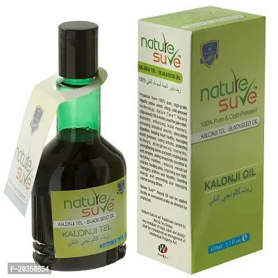 Nature Sure? Combo Kalonji Tail (Blackseed Oil) 110ml and Hair Growth Oil 110ml-thumb2