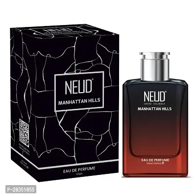 NEUD Manhattan Hills Luxury Perfume for Sophisticated Men Long Lasting EDP - 1 Pack (100ml)-thumb0