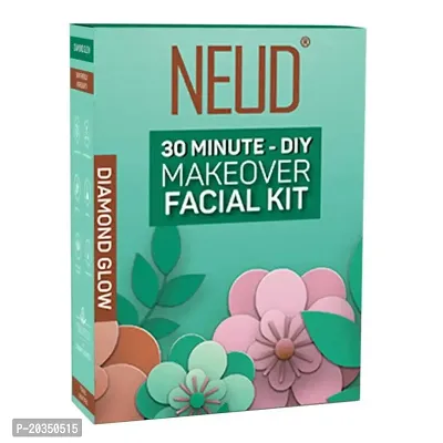 NEUD Xpose Yourself 6-Step DIY Makeover Facial Kit for Salon-Like Glow at Home (60 g, 1)